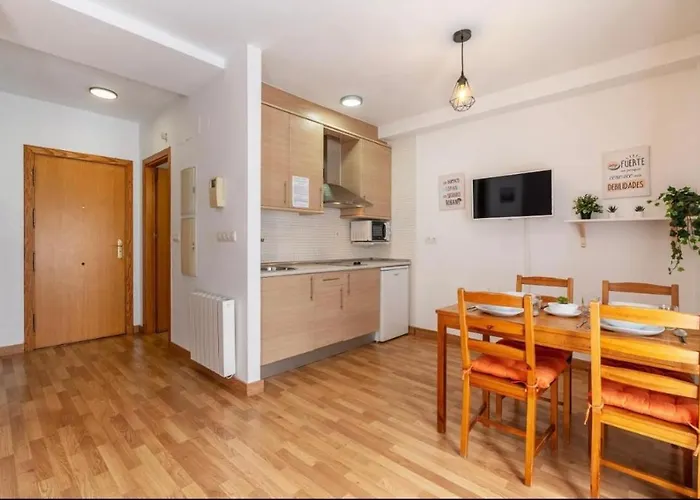 Apartamento Sierralacant Estudio Con Balcón 4 Pax, Wifi Y Parking Gratis *