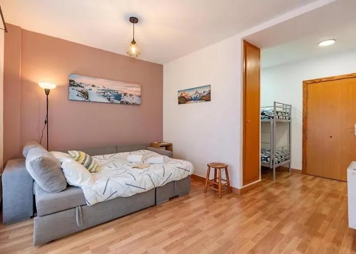 Sierralacant Estudio Con Balcon 4 Pax, Wifi Y Parking Gratis *